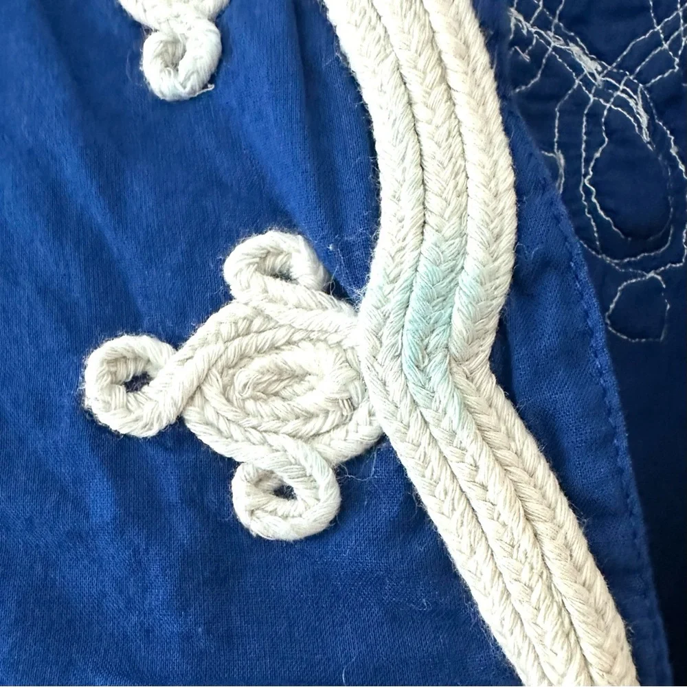 Gallabia Embroidered Trim Kaftan Dress - Picture 12 of 12